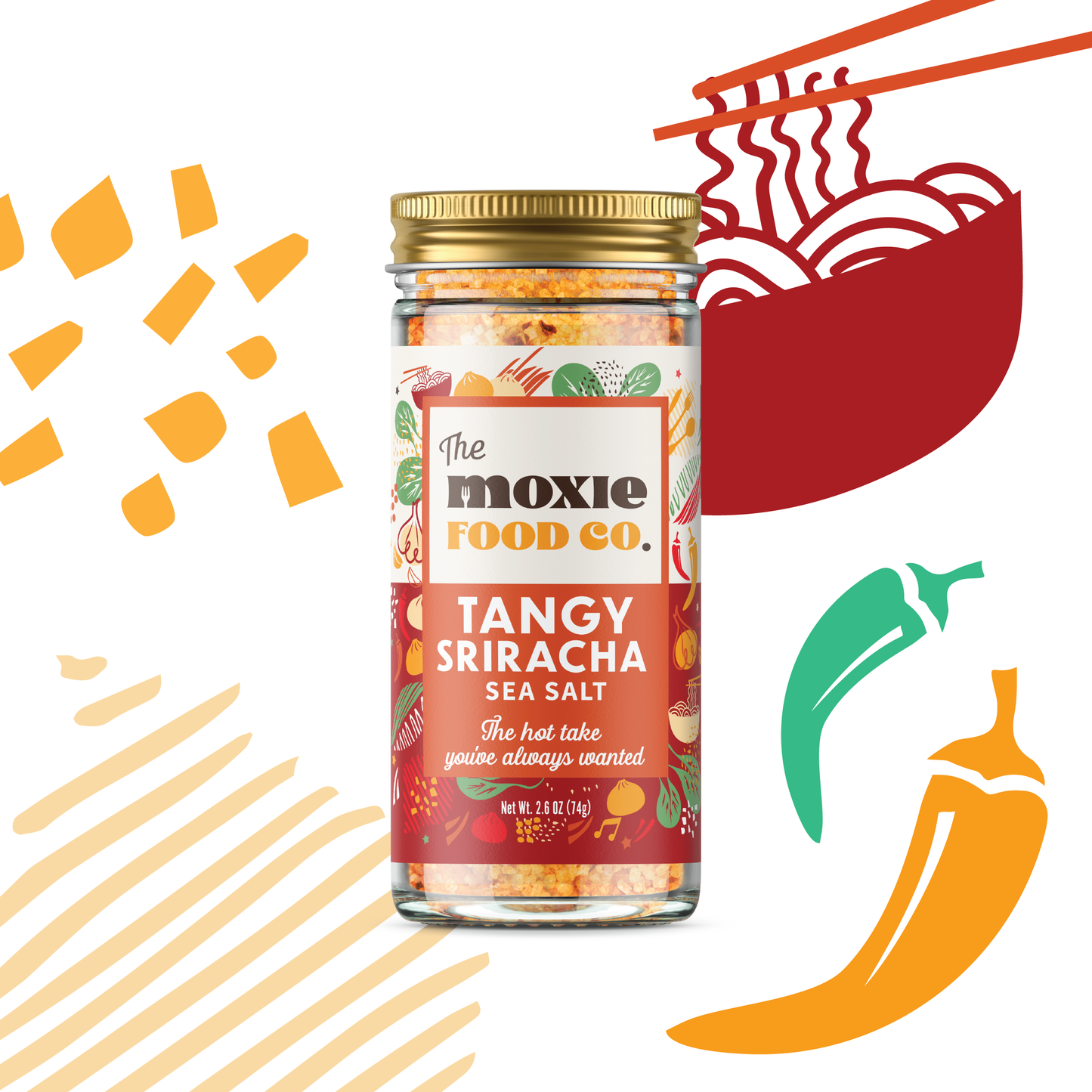 Tangy Sriracha Salt