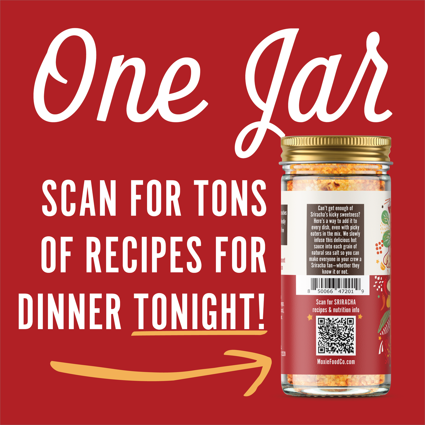 Tangy Sriracha Salt