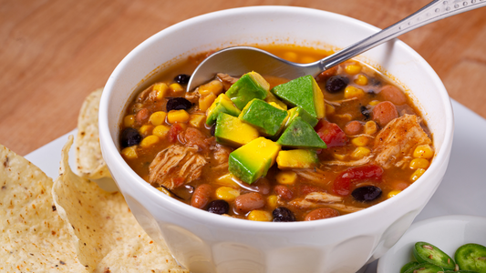 Chicken Taco Soup Crock Pot Version