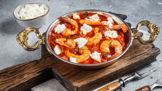 Shrimp or Chicken Santorini