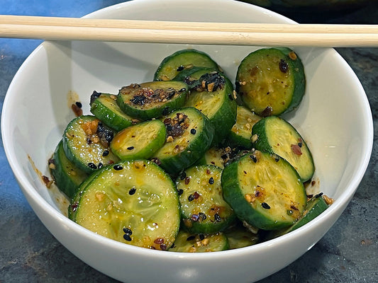 Spicy Asian Cucumber Salad