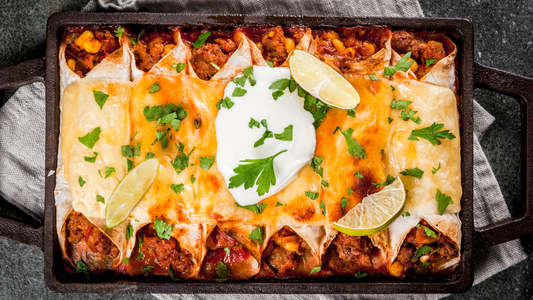 Easy, Cheesy Enchiladas