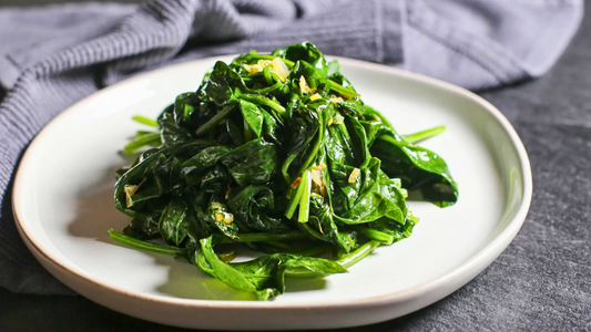 Garlic Wilted Spinach